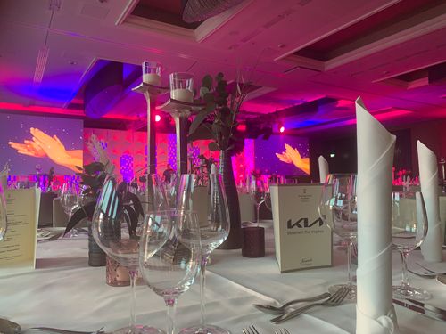 Produkt Launch Gala mit LED Jonglage