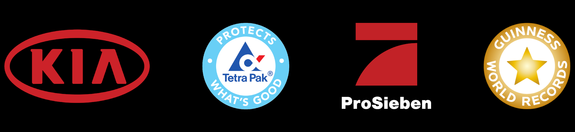 Kia, Tetra Pak, Pro7 und Guiness World Record